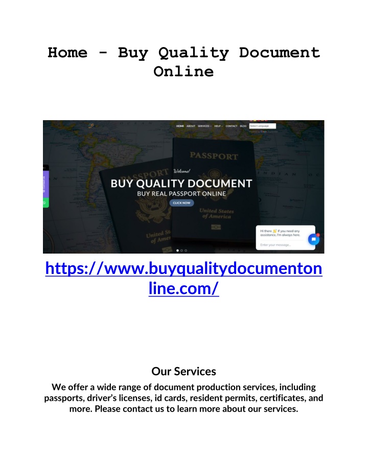 home buy quality document online