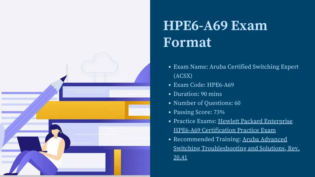 hpe6 a69 exam format