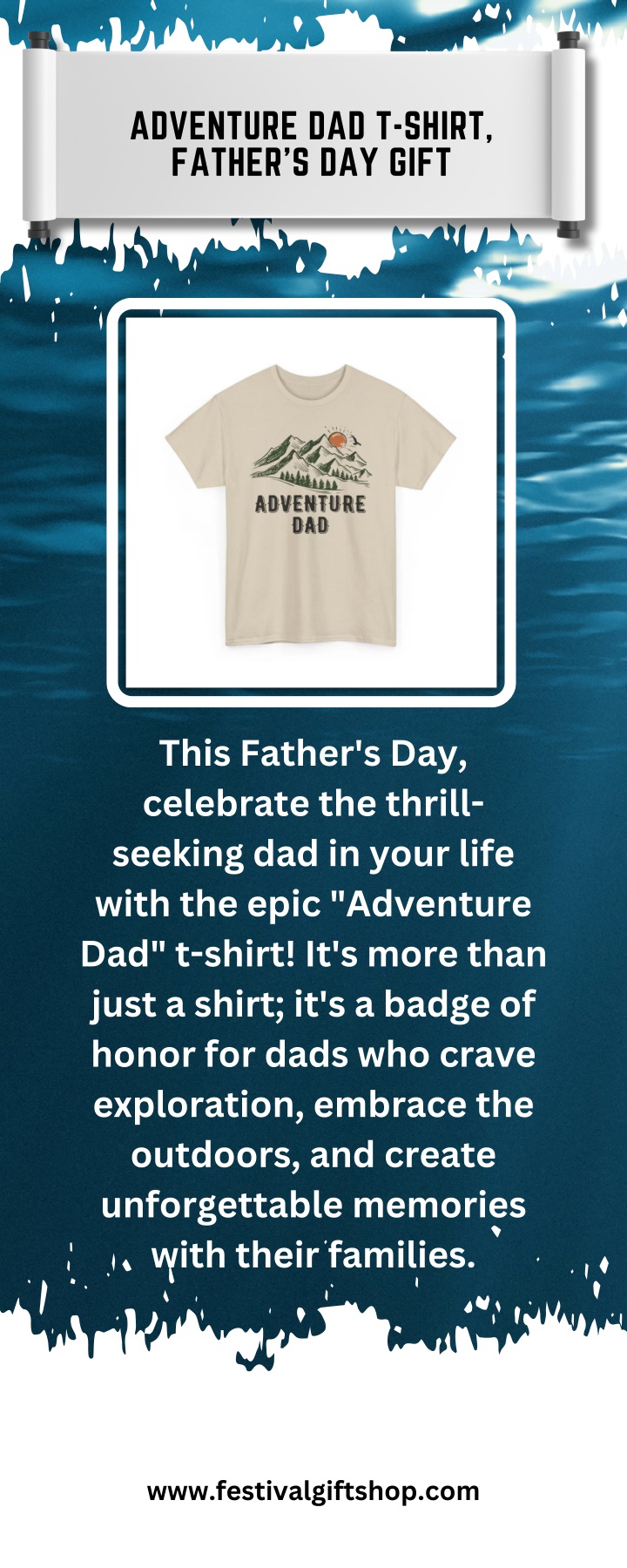 adventure dad t shirt father s day gift