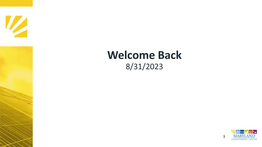 welcome back 8 31 2023