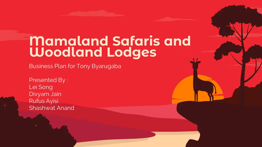 mamaland safaris and woodland lodges business