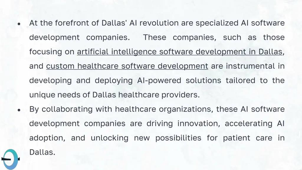 at the forefront of dallas ai revolution
