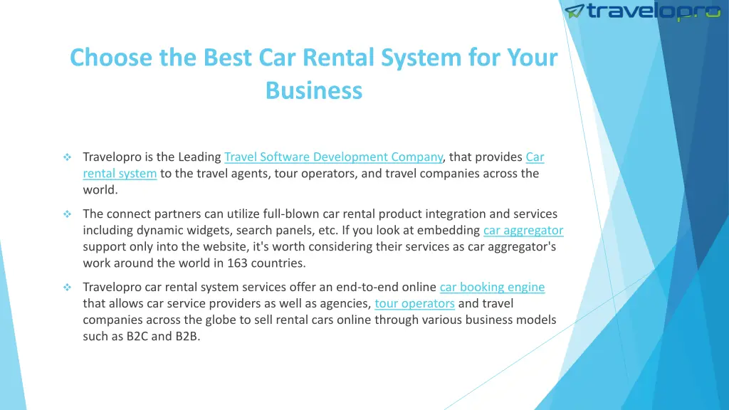 choose the best car rental system for your