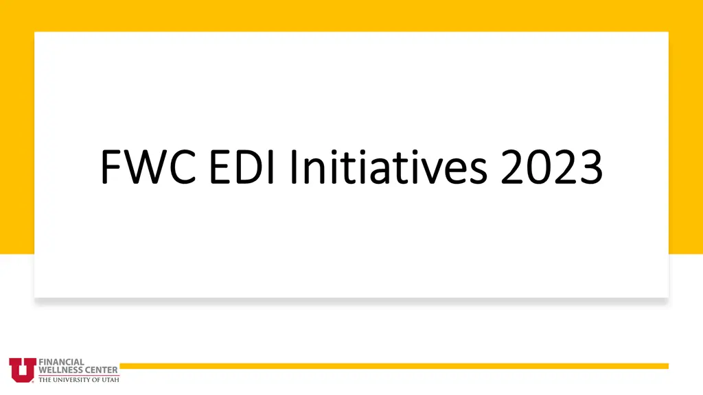 fwc edi initiatives 2023 fwc edi initiatives 2023