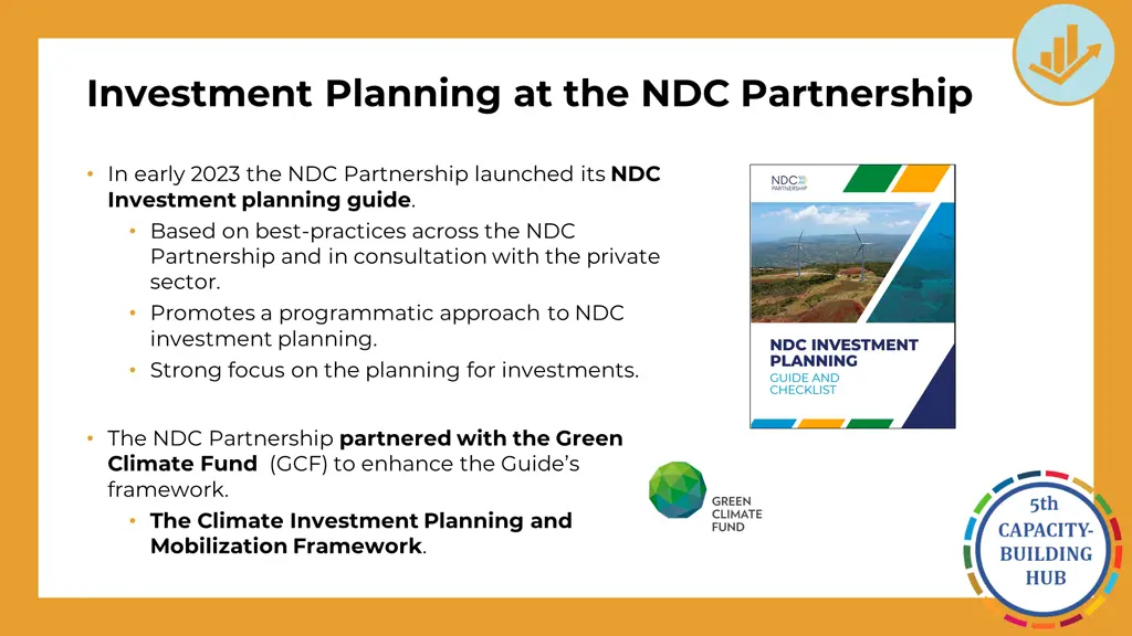 investment planning at the ndc partnership