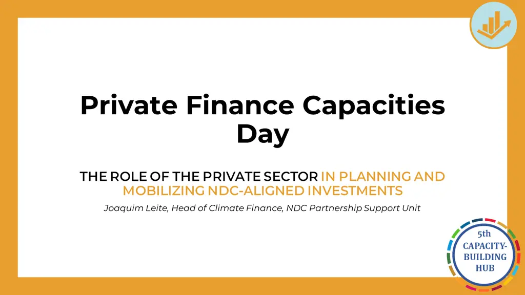 private finance capacities day