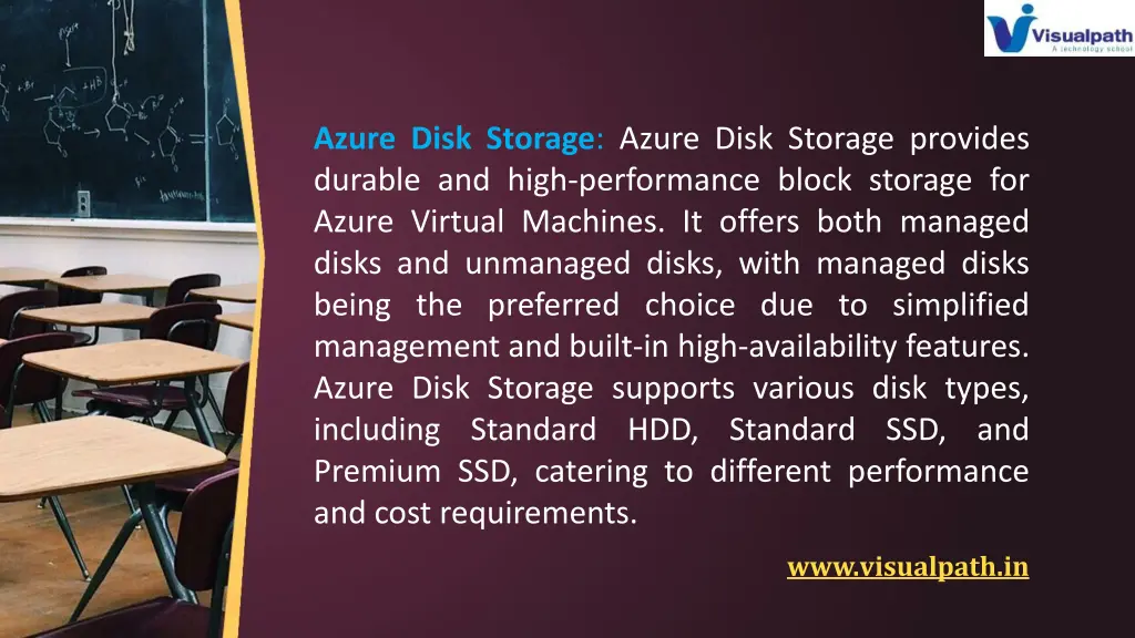 azure disk storage azure disk storage provides