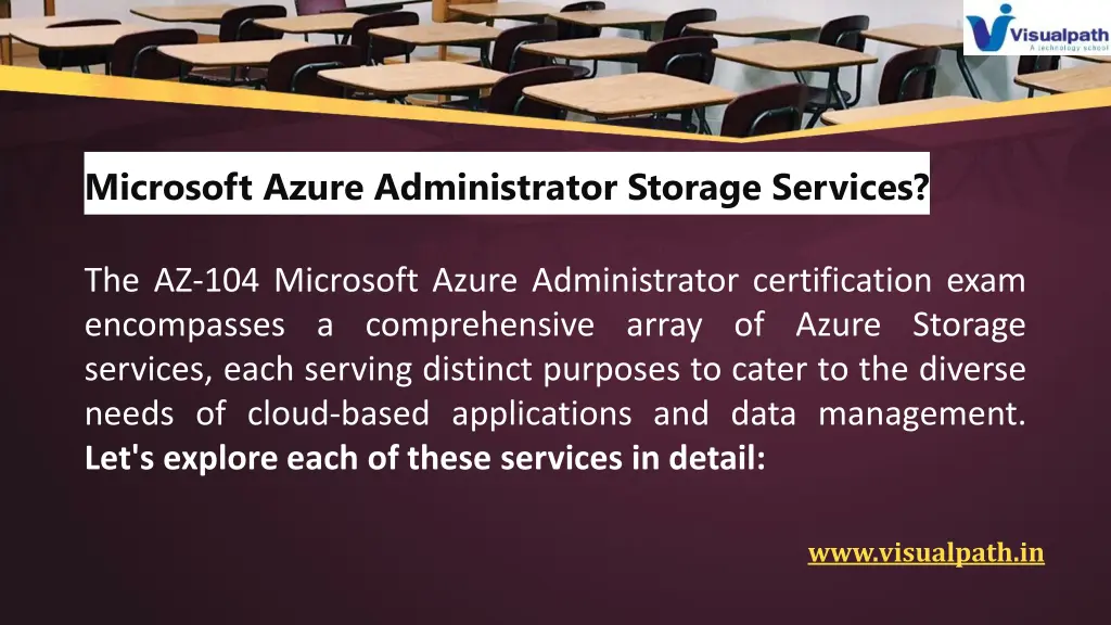 microsoft azure administrator storage services