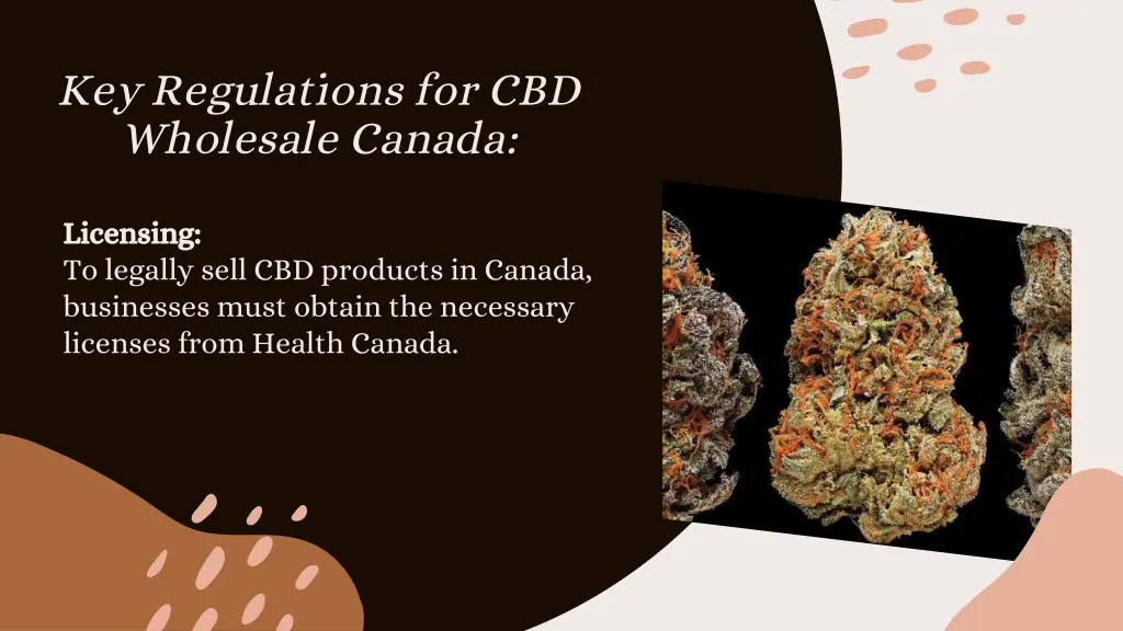 key regulations for cbd wholesale canada