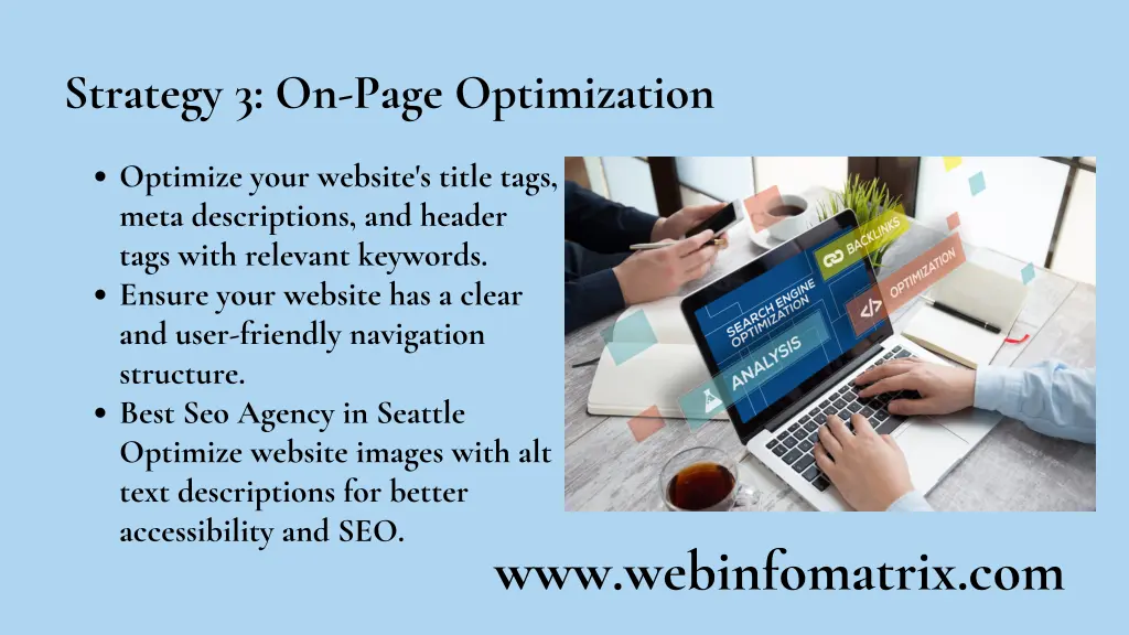 strategy 3 on page optimization