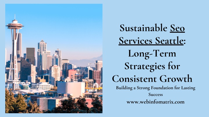 sustainable seo services seattle long term