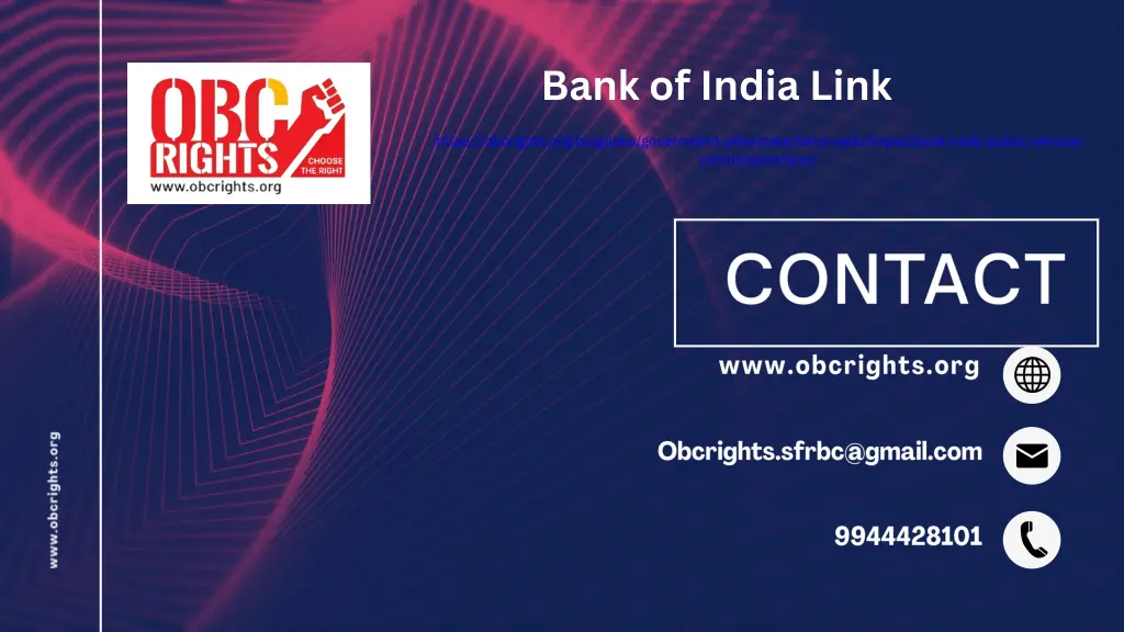 bank of india link