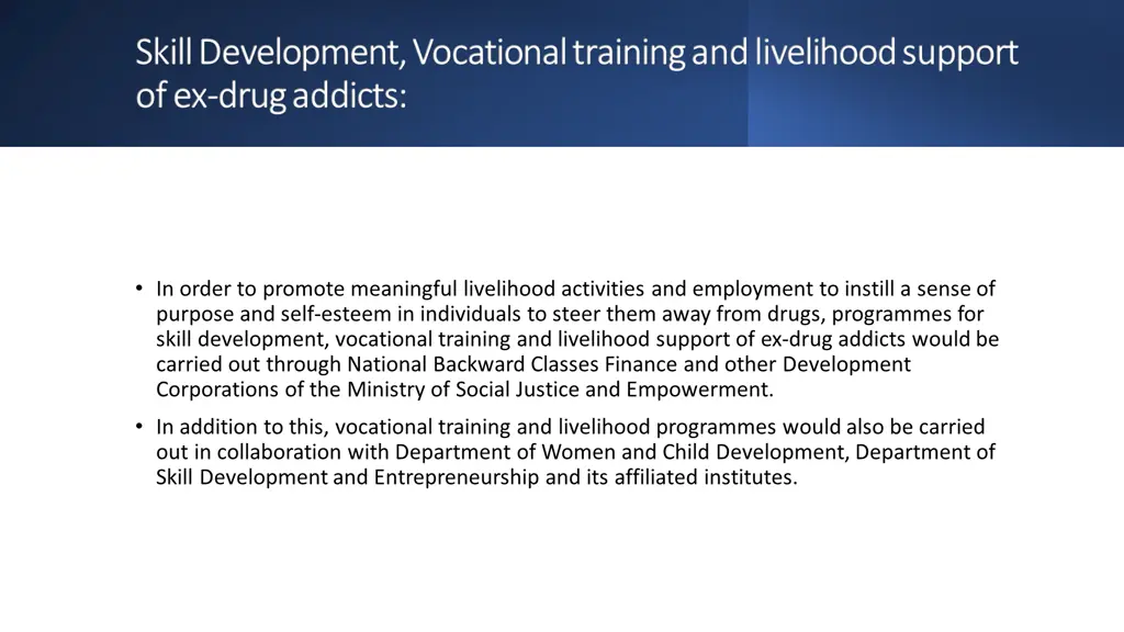 skill development vocational training