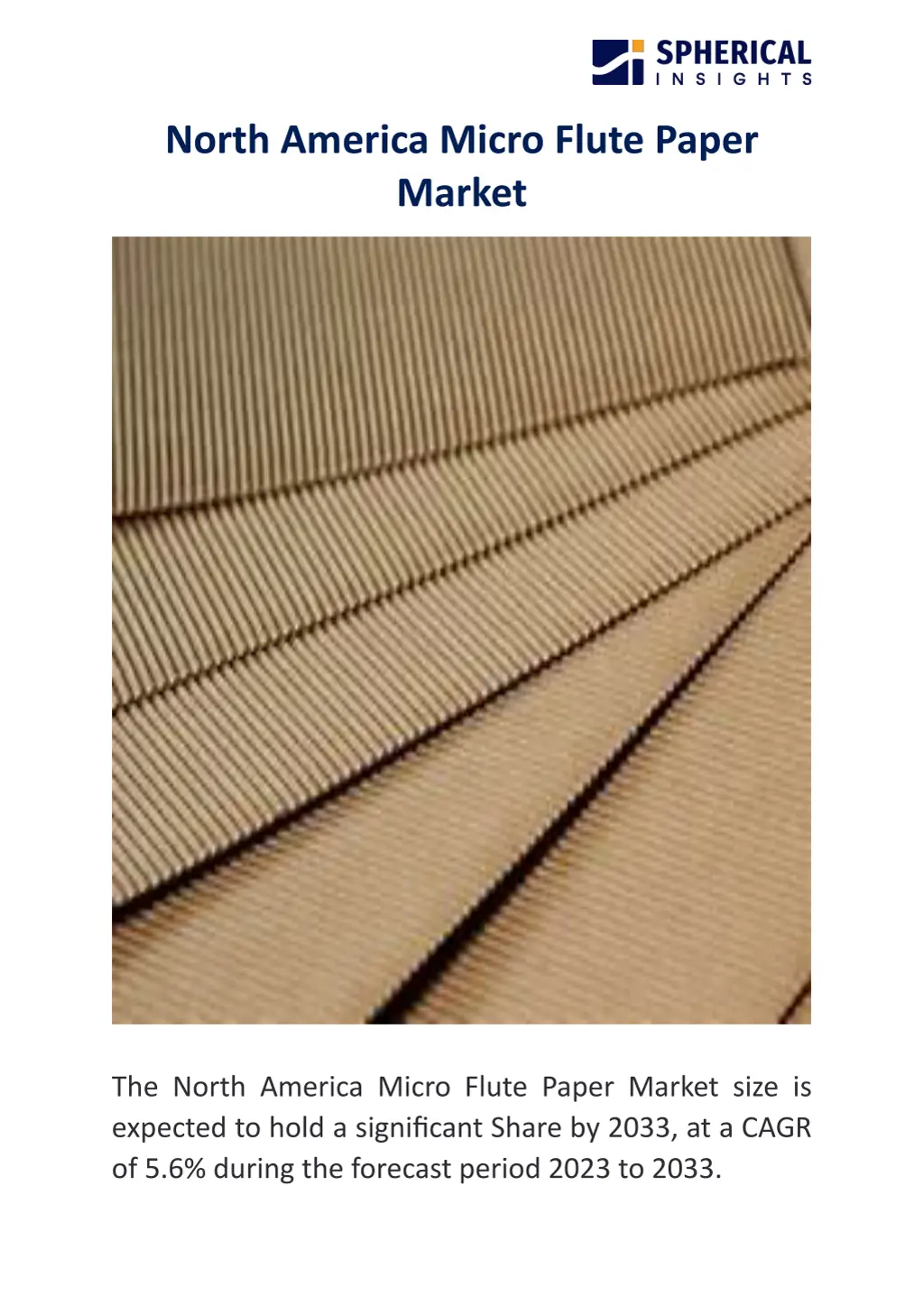 north america micro flute paper market