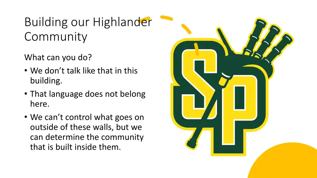 building our highlander community