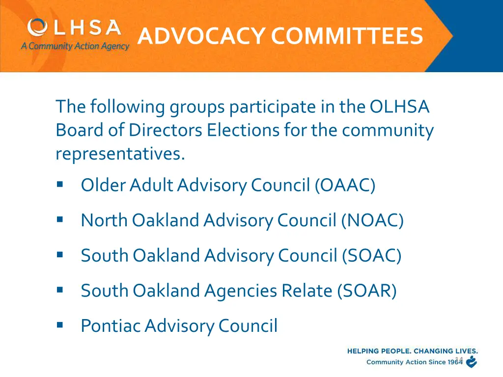 advocacy committees