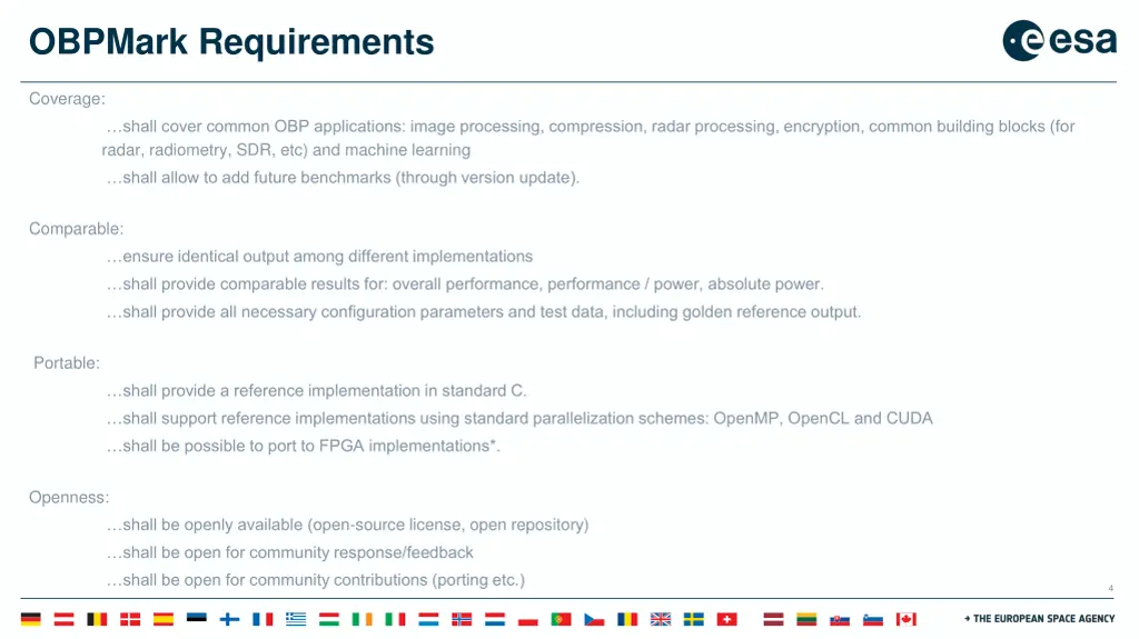 obpmark requirements