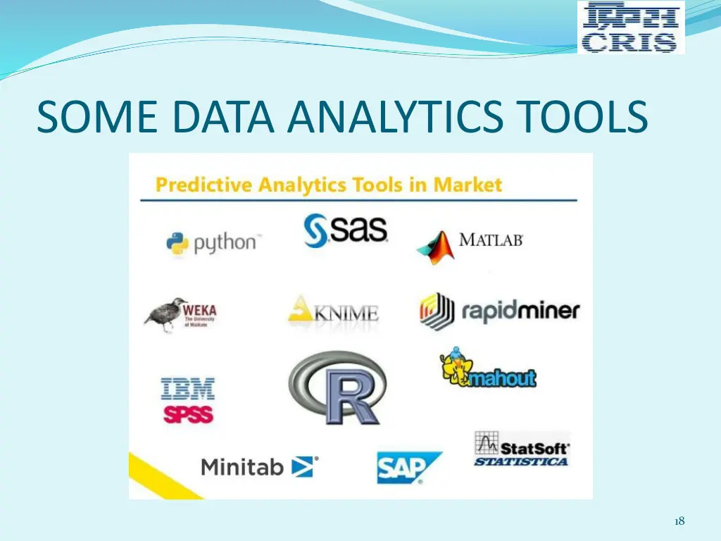 some data analytics tools