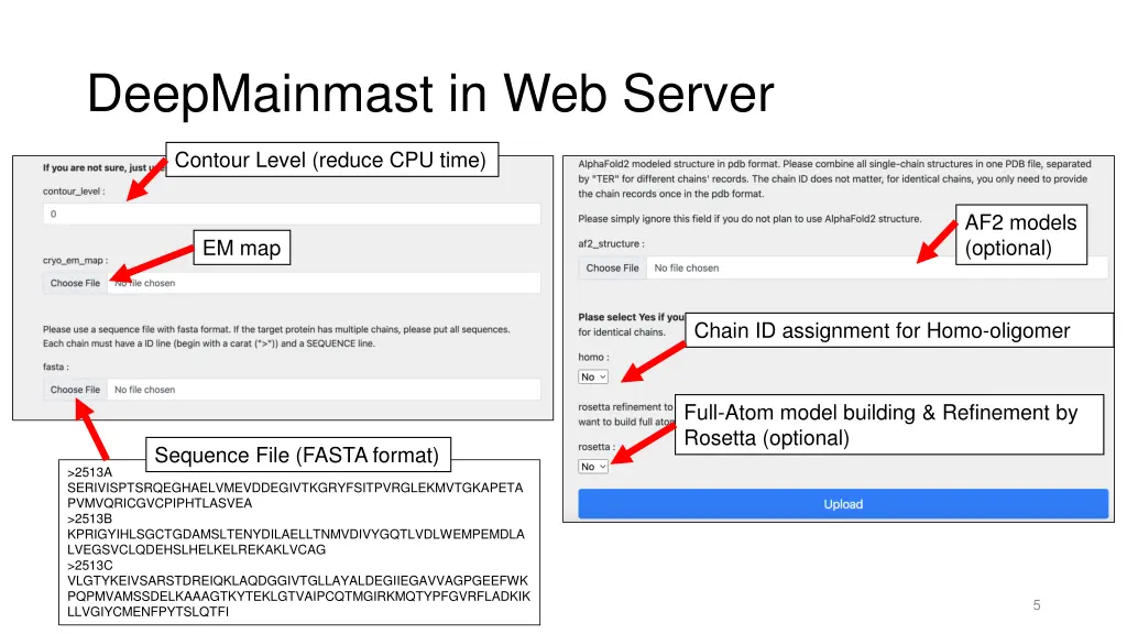 deepmainmast in web server