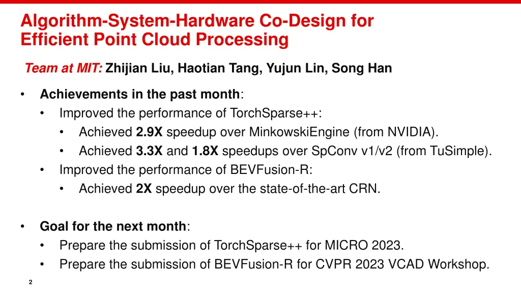 algorithm system hardware co design for efficient