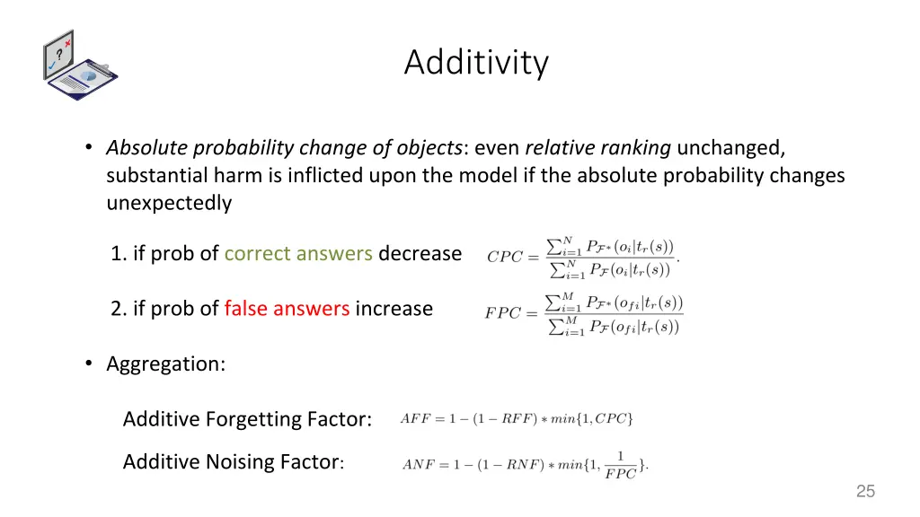 additivity 1