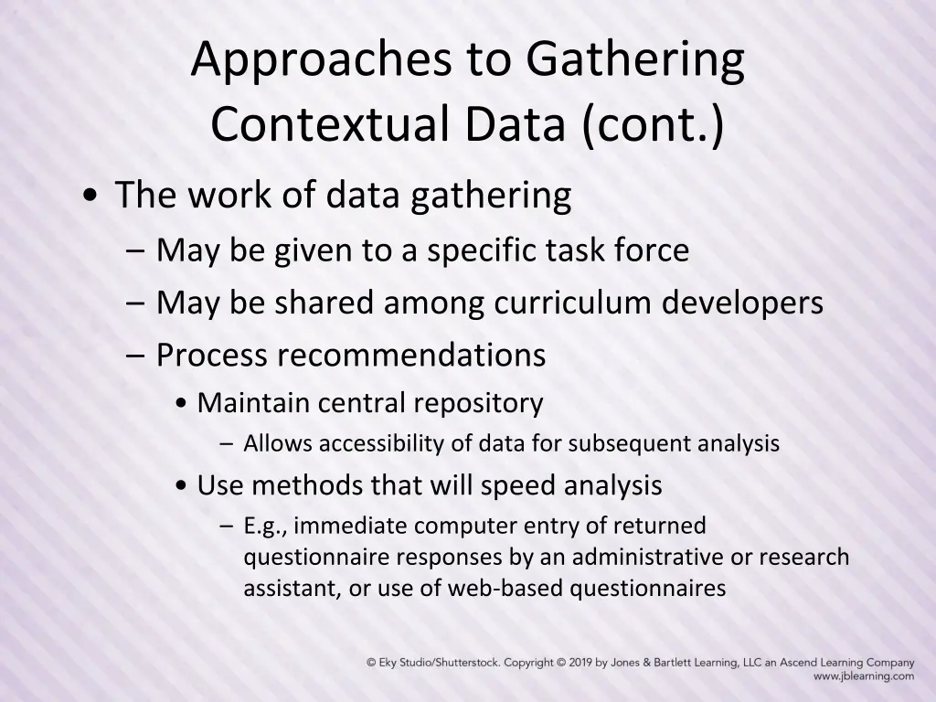 approaches to gathering contextual data cont 4