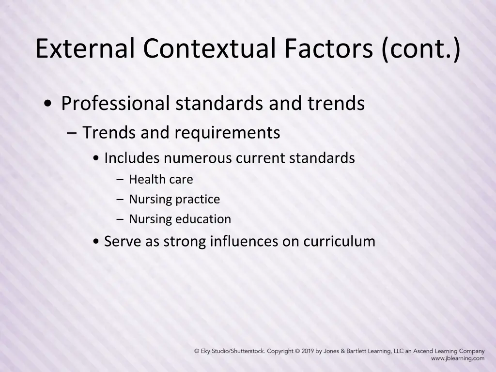 external contextual factors cont 4