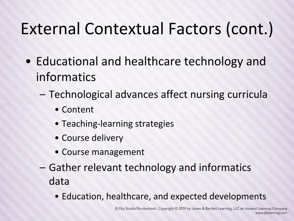 external contextual factors cont 5