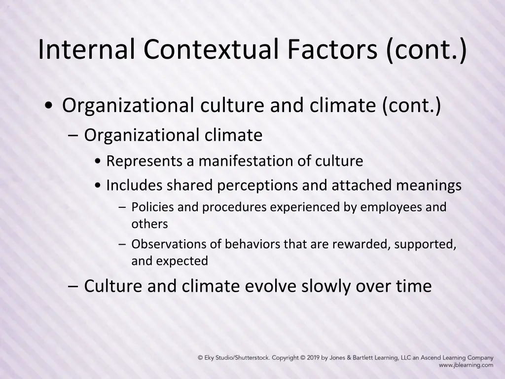 internal contextual factors cont 2