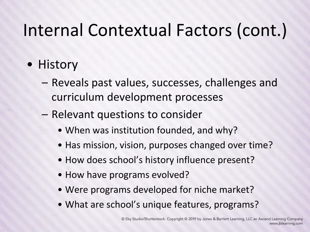 internal contextual factors cont 3