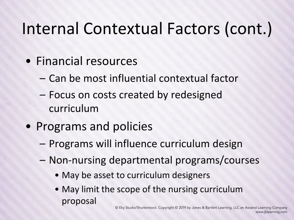 internal contextual factors cont 4