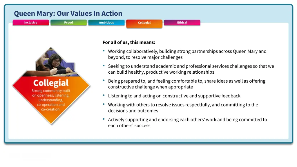 queen mary our values in action 3