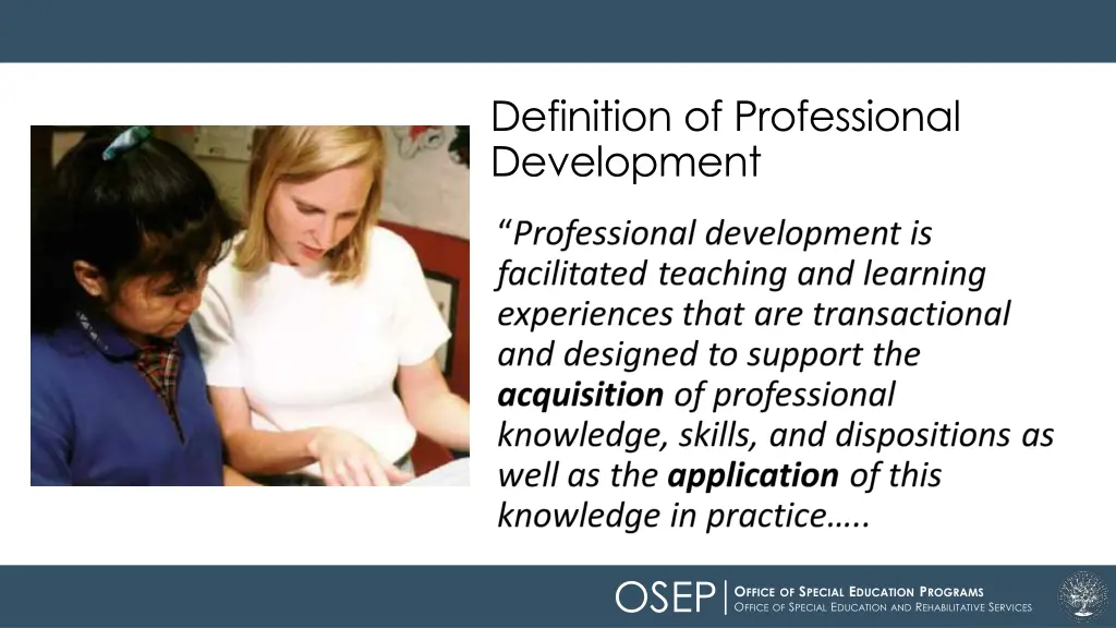 definition of professional development