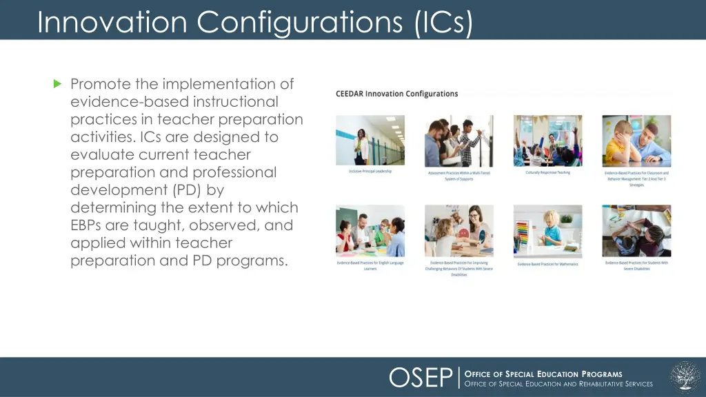 innovation configurations ics