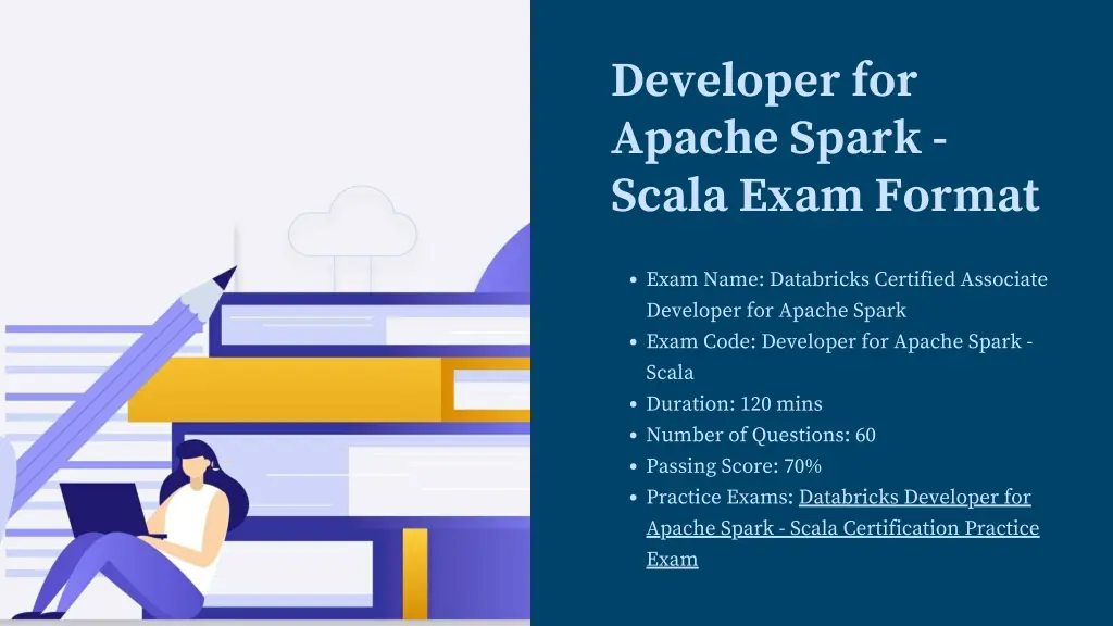 developer for apache spark scala exam format