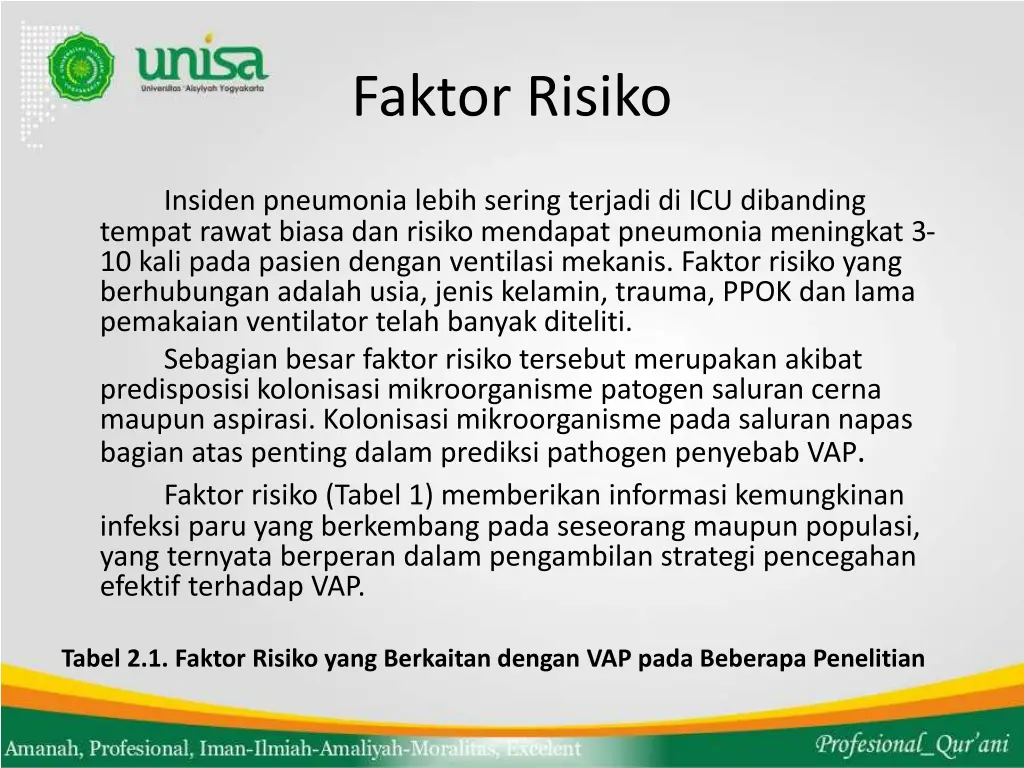 faktor risiko