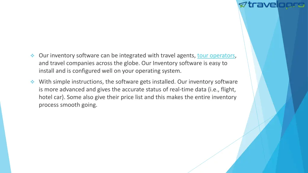 our inventory software can be integrated with