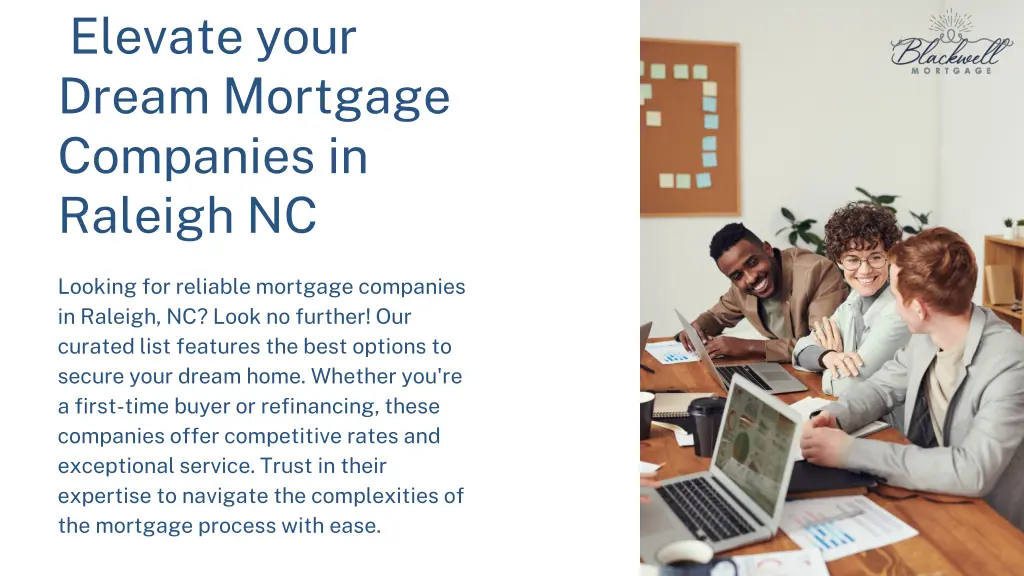 elevate your dream mortgage companies in raleigh