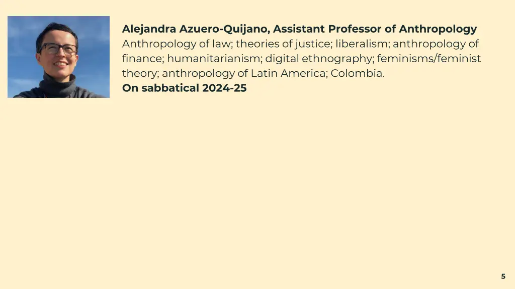 alejandra azuero quijano assistant professor