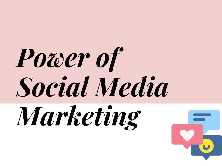 power of social media marketing