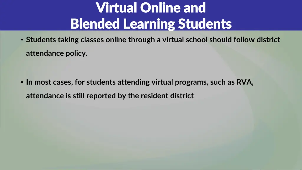 virtual online and virtual online and blended