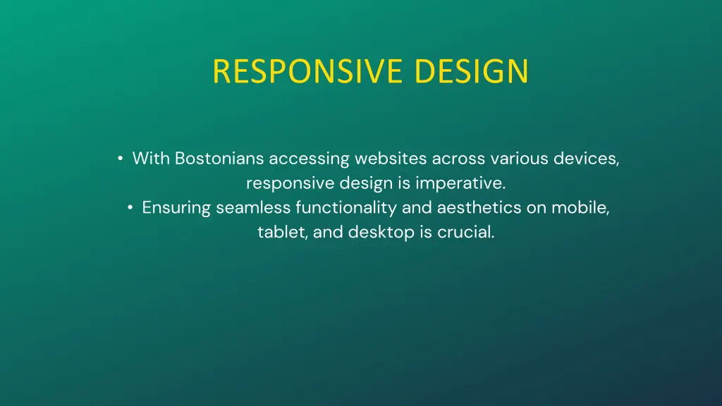 responsive design