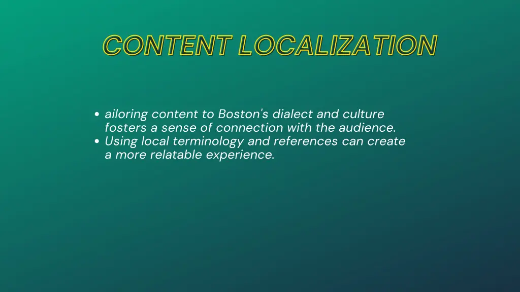 content localization content localization