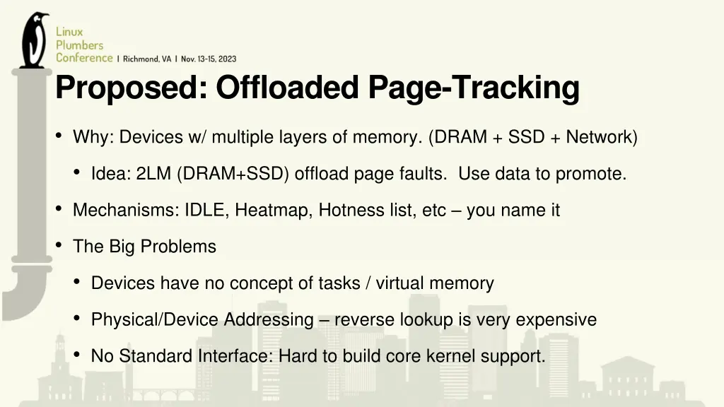 proposed offloaded page tracking