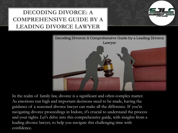 decoding divorce a comprehensive guide