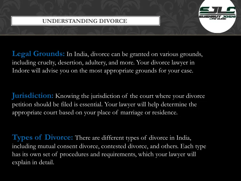 understanding divorce