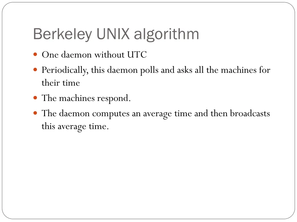 berkeley unix algorithm