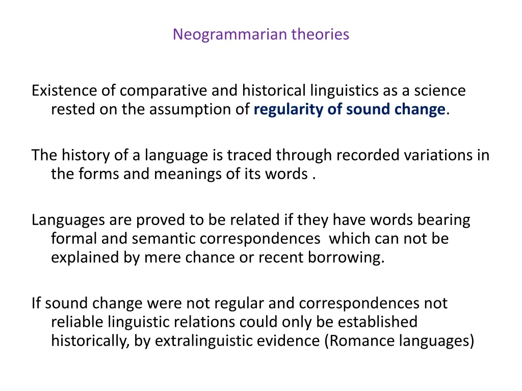 neogrammarian theories 2