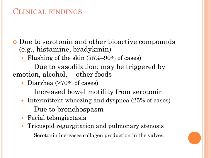 c linical findings