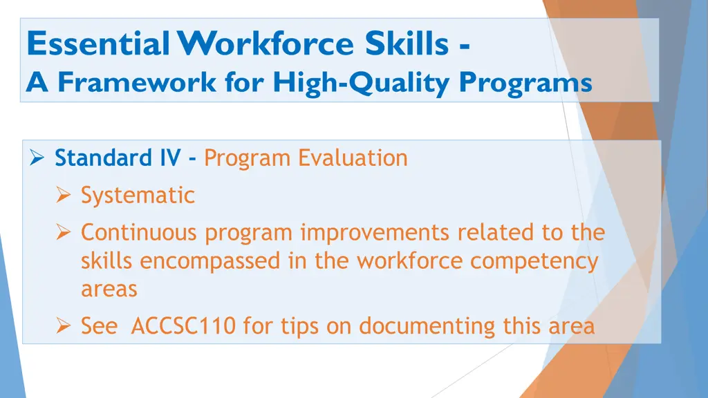 essential workforce skills a framework for high